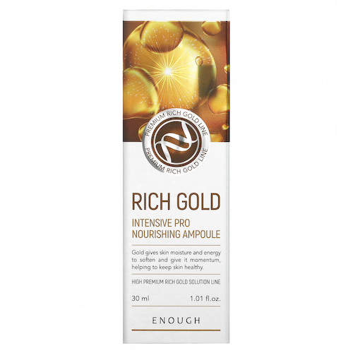 Enough, Rich Gold, интенсивная питательная ампула, 30 мл (1,01 жидк. Унции) #1