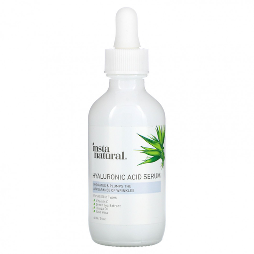 InstaNatural, сыворотка с гиалуроновой кислотой, 60 мл (2 жидк. унции) #1