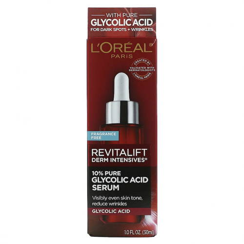 L'Oréal, Revitalift Derm Intensives, сыворотка с 10% чистой гликолевой кислотой, без отдушек, 30 мл (1 жидк. Унция) #1