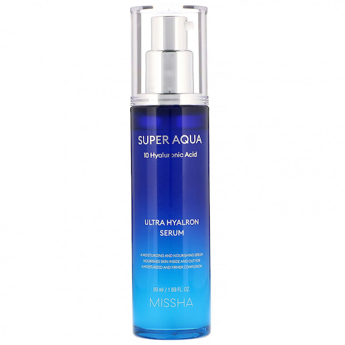 Missha, Super Aqua Ultra Hyalron, сыворотка, 50 мл (1,69 жидк. унции) #1