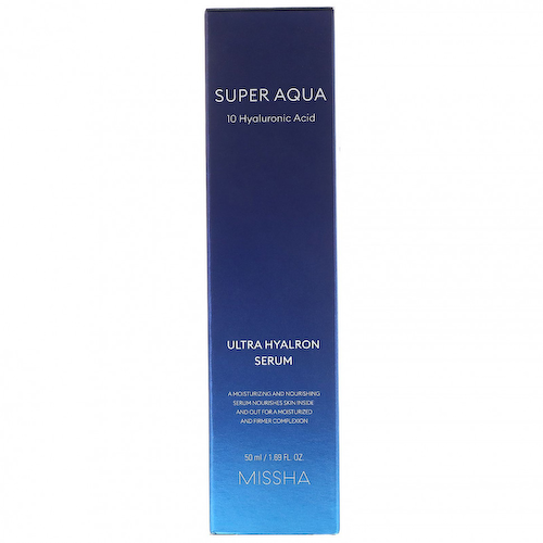 Missha, Super Aqua Ultra Hyalron, сыворотка, 50 мл (1,69 жидк. унции) #1