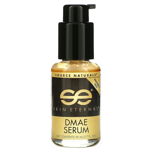 Source Naturals, Сыворотка с ДМАЭ Skin Eternal, 1,7 жидких унции (50 мл) #1