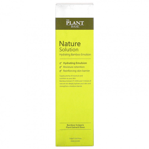 The Plant Base, Nature Solution, увлажняющая бамбуковая эмульсия, 150 мл (5,07 жидк. унций) #1