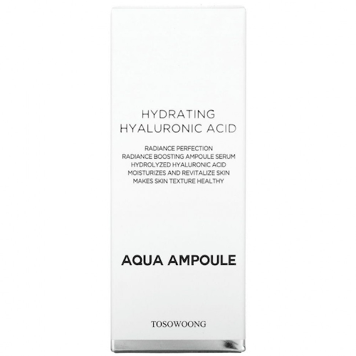 Tosowoong, Увлажняющая гиалуроновая кислота, Aqua Ampoule, 3,38 жидких унций (100 мл) #1