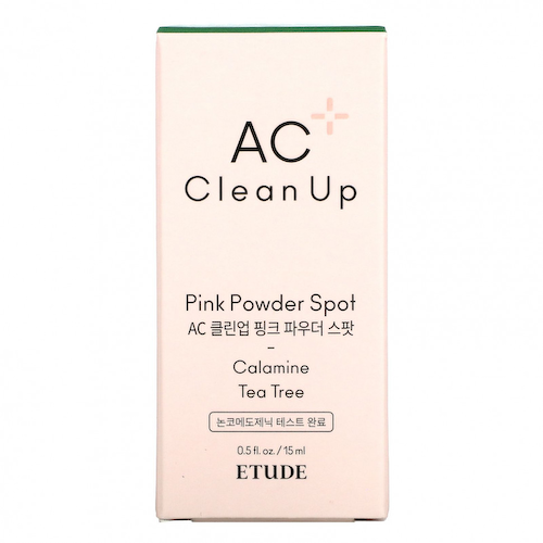 Etude, AC Clean Up, розовая пудра для пятен, 15 мл (0,5 жидк. Унции) #1