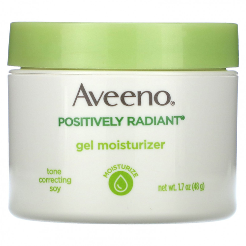 Aveeno, Positively Radiant, увлажняющий гель, 48 г (1,7 унции) #1