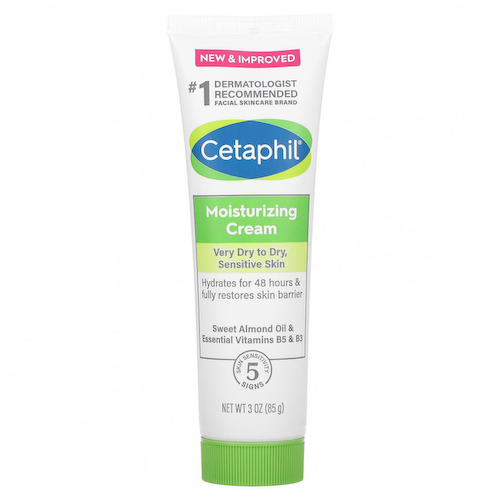 Cetaphil, Увлажняющий крем, без отдушек, 85 г (3 унции) #1