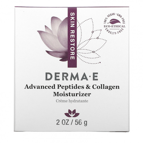 Derma E, улучшенное увлажняющее средство с пептидами и коллагеном, 56 г (2 унции) #1