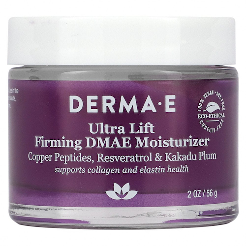 Derma E, увлажняющий крем для разглаживания морщин с ДМАЭ, 56 г (2 унции) #1