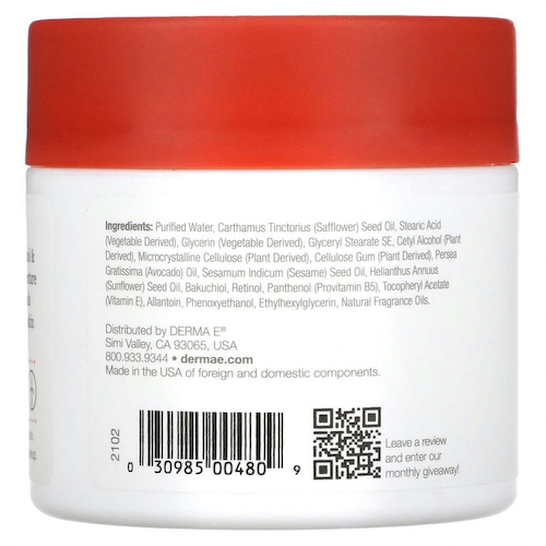 Derma E, восстанавливающий крем против морщин, 113 г (4 унции) #1