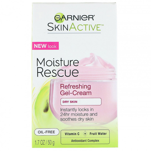 Garnier, SkinActive, Moisture Rescue, освежающий гель-крем, для сухой кожи, 50 г #1
