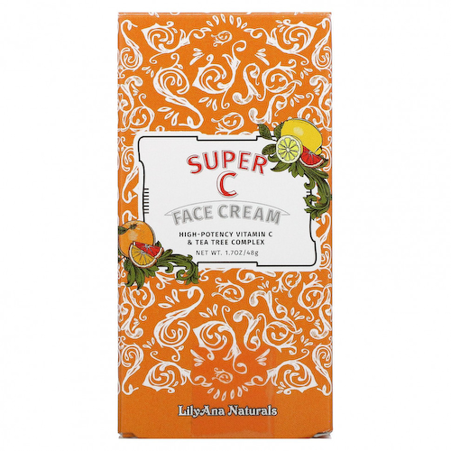 Lilyana Naturals, Крем для лица Super C, 48 г (1,7 унции) #1