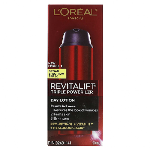 L'Oréal, Revitalift Triple Power LZR, дневной лосьон, SPF 30, 50 мл #1
