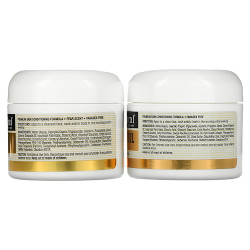 Mason Natural, Крем для кожи с кокосовым маслом + крем для кожи премиального качества с коллагеном, 2 шт. В упаковке, 57 г (2 унции) #1