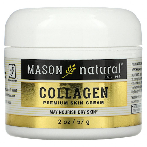 Mason Natural, крем с коллагеном премиального качества, 57 г (2 унции) #1
