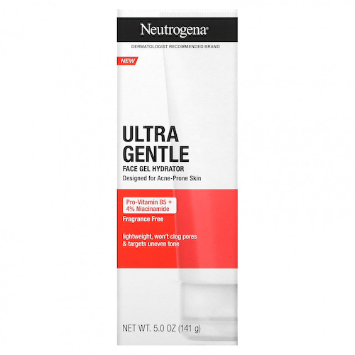 Neutrogena, Ультра нежный увлажняющий гель для лица, без отдушек, 141 г (5,0 унции) #1