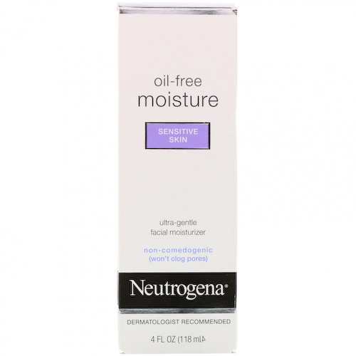 Neutrogena, Увлажняющий лосьон без масел, деликатное увлажняющее средство для лица, для чувствительной кожи, 118 мл (4 жидк. унции) #1
