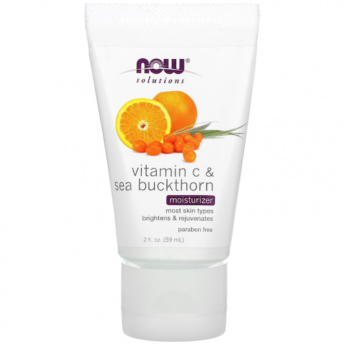 NOW Foods, Solutions, увлажняющее средство с витамином С и облепихой, 59 мл (2 жидк. унции) #1