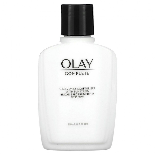 Olay, Complete, UV365, ежедневное увлажняющее и солнцезащитное средство, SPF 15, для чувствительной кожи, 118 мл (4,0 унции) #1