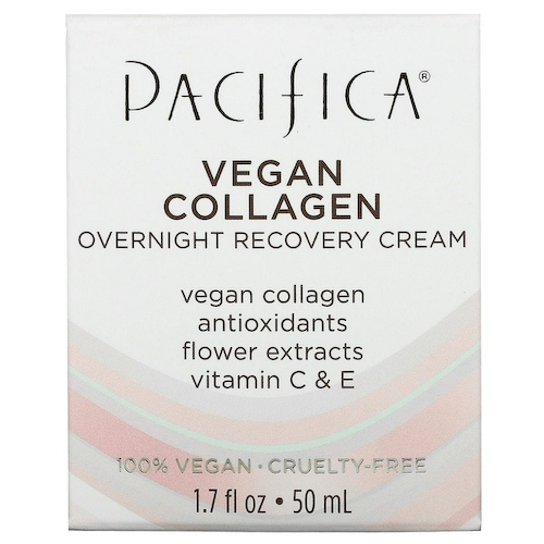 Pacifica, Vegan Collagen, ночной восстанавливающий крем, 50 мл (1,7 жидк. Унции) #1