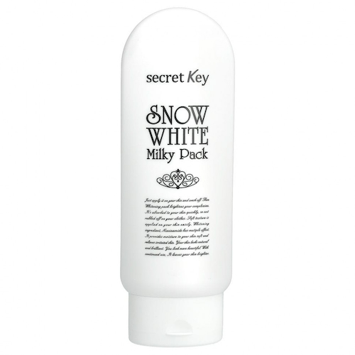 Secret Key, Snow White Milky Pack, отбеливающая маска, 200 г (7,05 унции) #1