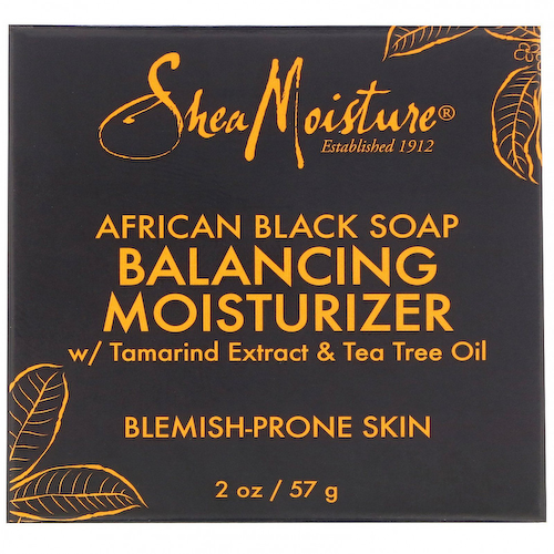 SheaMoisture, Африканское черное мыло, увлажняющий крем для поддержания баланса, 57 г (2 унции) #1