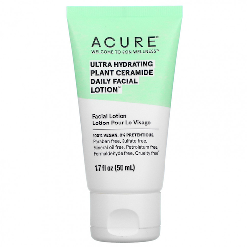 Acure, Ultra Hydrating Plant Ceramide Daily Facial Lotion, ультраувлажняющий лосьон для лица с растительными керамидами для ежедневного ухода, 50 мл (1,7 жидк. унции) #1