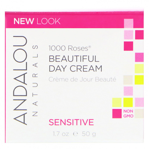 Andalou Naturals, 1000 Roses, Beautiful, дневной крем, для чувствительной кожи, 50 мл (1,7 унции) #1