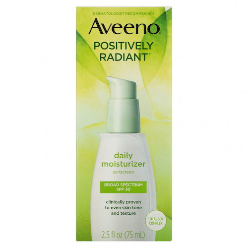 Aveeno, Active Naturals, Positively Radiant Daily Moisturizer, SPF30, 2.5 fl oz #1