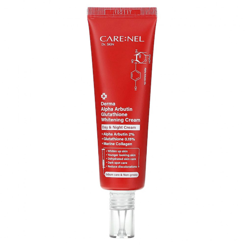 Care:Nel, Derma Alpha Arbutin Glutathione Whitening Cream, 45 мл (1,52 жидк. Унции) #1