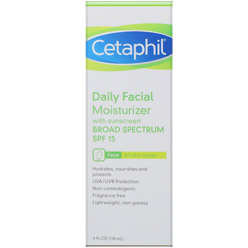 Cetaphil, Дневной увлажняющий лосьон для лица с SPF 15, 118 мл #1