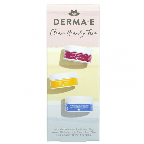 Derma E, Clean Beauty Trio, набор из 3 предметов #1