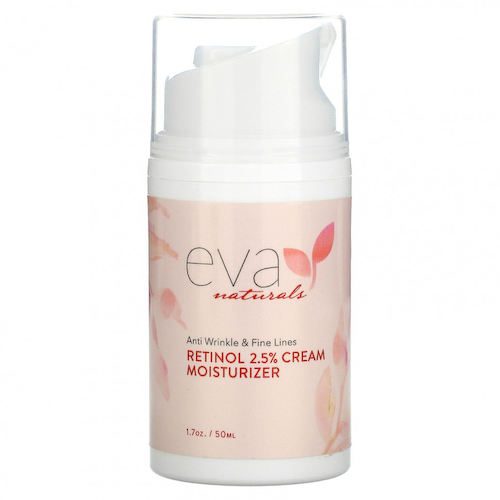 Eva Naturals, 2,5% крем-увлажняющий крем с ретинолом, 50 мл (1,7 унции) #1