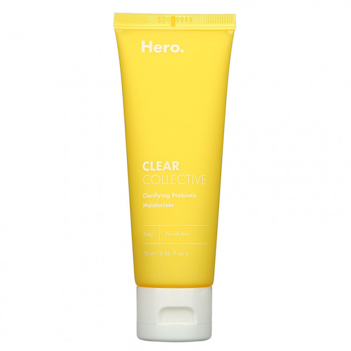 Hero Cosmetics, Clear Collective, очищающий увлажняющий крем с пребиотиками, 70 мл (2,36 жидк. унции) #1