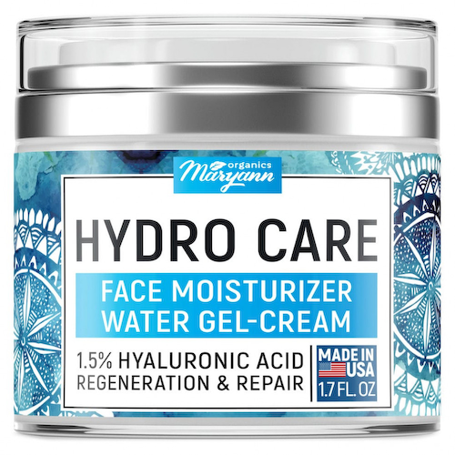 Maryann Organics, Hydro Care, увлажняющий крем для лица, водный гель-крем, 1,7 жидк. Унции #1
