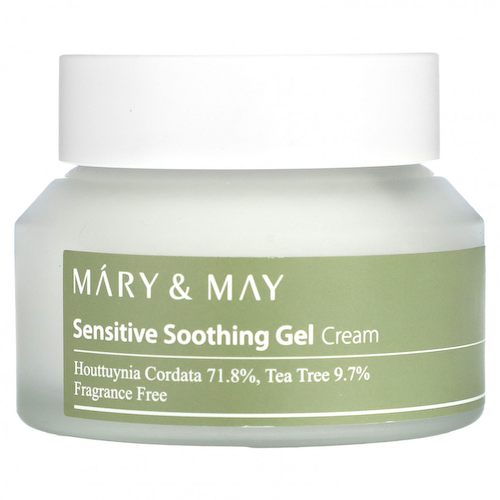 Mary&May, Успокаивающий гель-крем для чувствительной кожи, 70 г (2,46 унции) #1