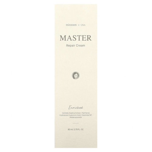 Mixsoon, Master Repair Cream, обогащенный, 80 мл (2,70 жидк. Унции) #1