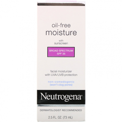 Neutrogena, увлажняющий крем для лица с защитой от УФА/УФВ, без масла, солнцезащитный фактор SPF 35, 73 мл (2,5 жидк. унции) #1