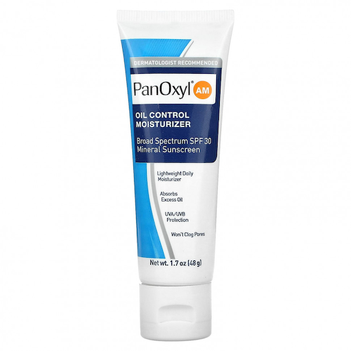 PanOxyl, PanOxyl AM, увлажняющее средство, контролирующее жир, SPF 30, 48 г (1,7 унции) #1