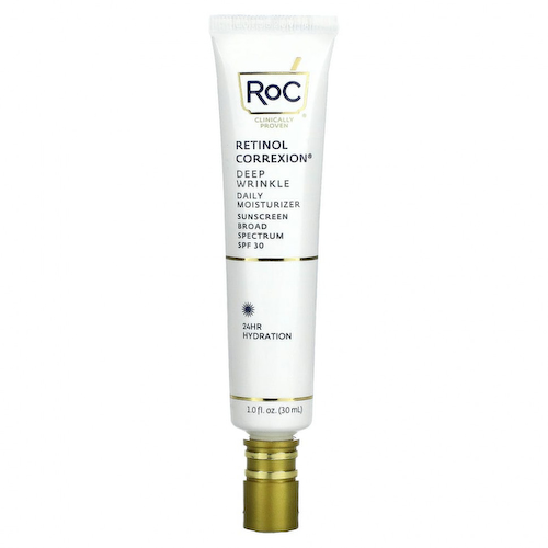 RoC, Retinol Correxion, ежедневное увлажняющее средство против глубоких морщин, SPF 30, 30 мл (1 жидк. Унция) #1