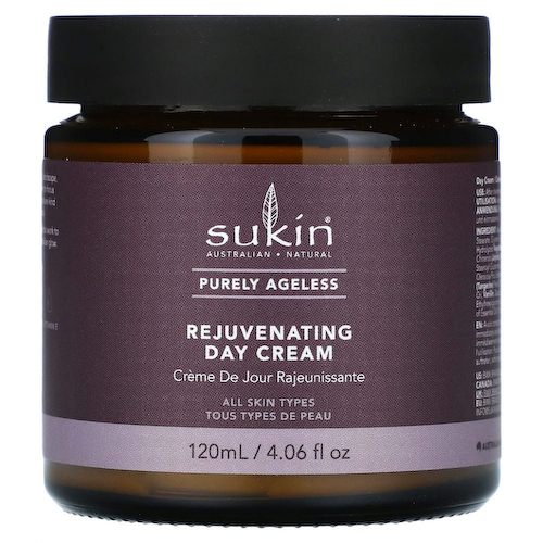 Sukin, Purely Ageless, увлажняющий дуэт, набор из 2 предметов, 120 мл (4,06 жидк. Унции) каждый #1