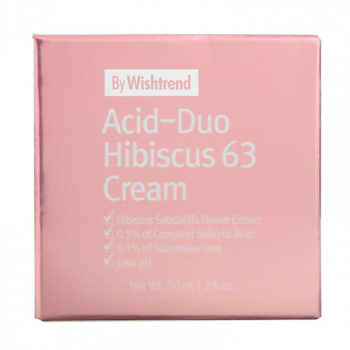 By Wishtrend, Acid-Duo Hibiscus 63, крем для лица, 50 мл (1,7 унций) #1