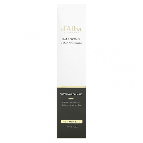 d'Alba, Балансирующий веганский крем, 55 мл (1,85 жидк. Унции) #1