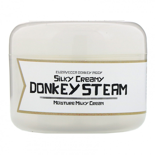 Elizavecca, Donkey Piggy, увлажняющий крем с молоком ослиц, 100 г (3,53 унции) #1