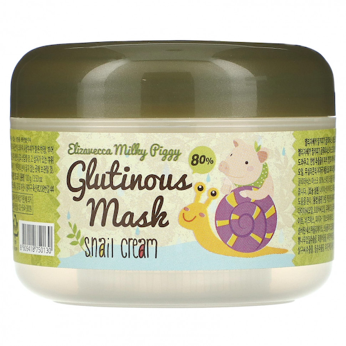 Elizavecca, Glutinous 80% Mask Snail Cream, 100 г #1