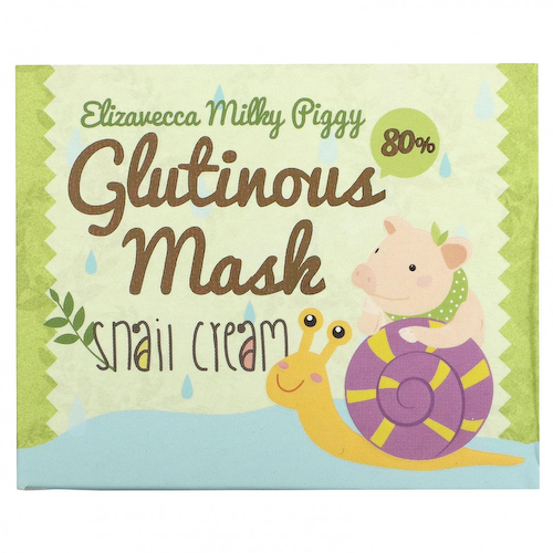 Elizavecca, Glutinous 80% Mask Snail Cream, 100 г #1