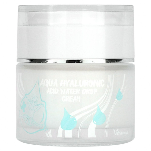 Elizavecca, Увлажняющий крем с гиалуроновой кислотой Aqua Hyaluronic Acid Water Drop Cream, 1,69 ж. унц. (50 мл) #1