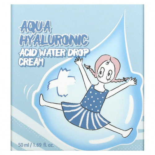 Elizavecca, Увлажняющий крем с гиалуроновой кислотой Aqua Hyaluronic Acid Water Drop Cream, 1,69 ж. унц. (50 мл) #1