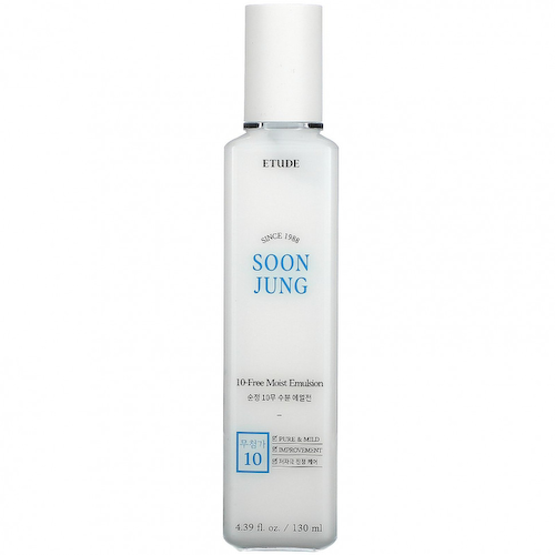 Etude, Soon Jung, Увлажняющая эмульсия без 10, 4,39 жидких унций (130 мл) #1