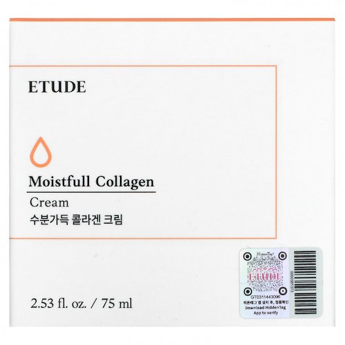 Etude, Увлажняющий коллаген, крем, 75 мл (2,53 жидк. Унции) #1